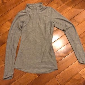 Long zip neck North Face